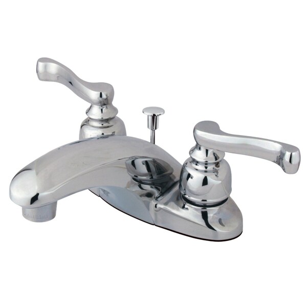 KB8621FL 4" Centerset Bathroom Faucet, Polished Chrome